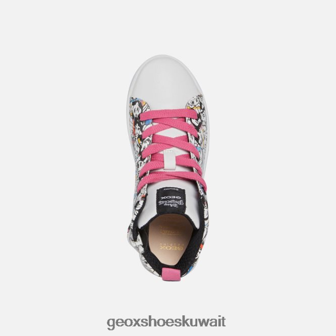 Geox BLL84T1145 Kathe Girl White/Black