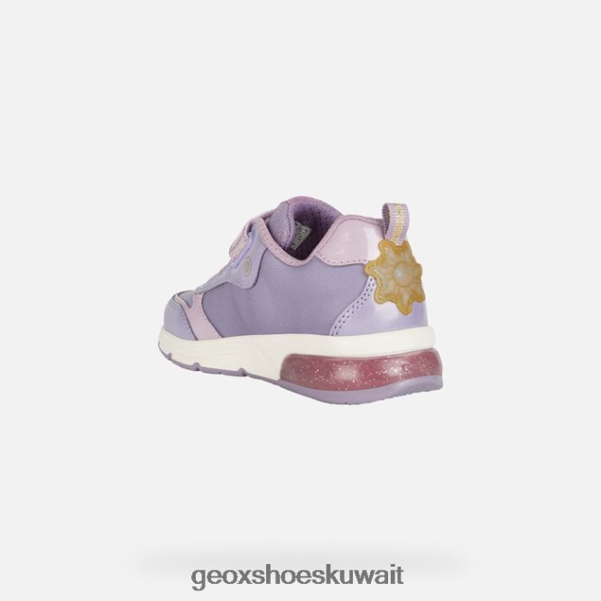 Geox BLL84T1169 Spaceclub Girl Lilac/Yellow