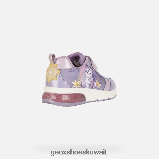 Geox BLL84T1169 Spaceclub Girl Lilac/Yellow