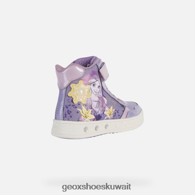 Geox BLL84T1173 Skylin Girl Lilac/Yellow