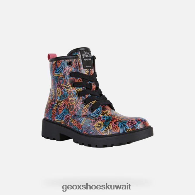 Geox BLL84T1200 Casey Girl Black/Multicolor