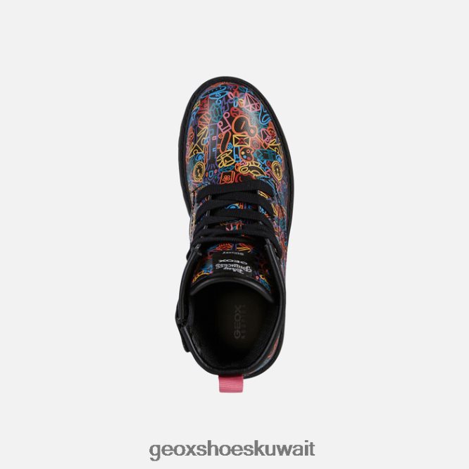 Geox BLL84T1200 Casey Girl Black/Multicolor