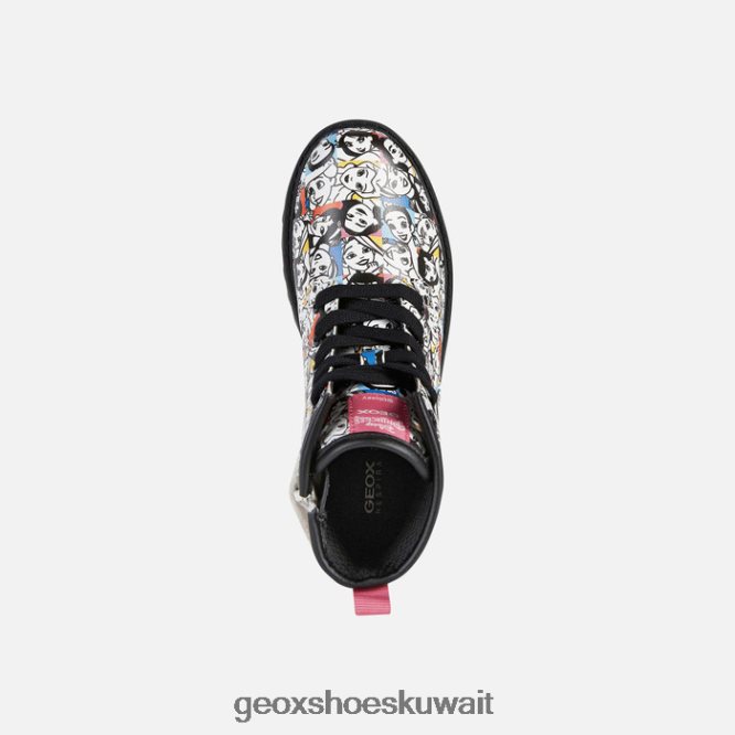 Geox BLL84T1201 Casey Girl White/Multicolor