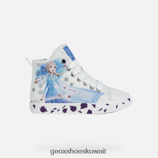 Geox BLL84T1096 Ciak Girl White/Multicolor