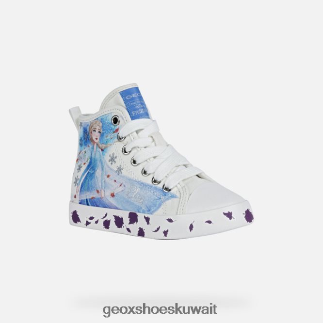 Geox BLL84T1096 Ciak Girl White/Multicolor