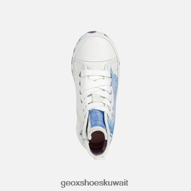 Geox BLL84T1096 Ciak Girl White/Multicolor