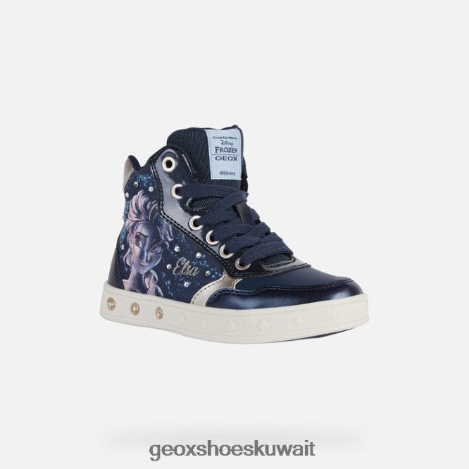 Geox BLL84T1187 Skylin Girl Dark Navy/Platinum