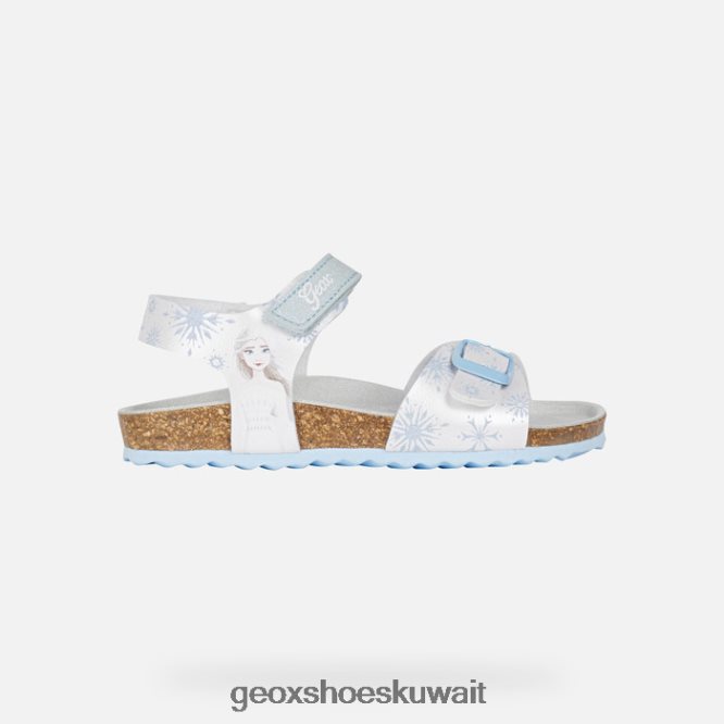 Geox BLL84T1236 Adriel Girl White/Sky