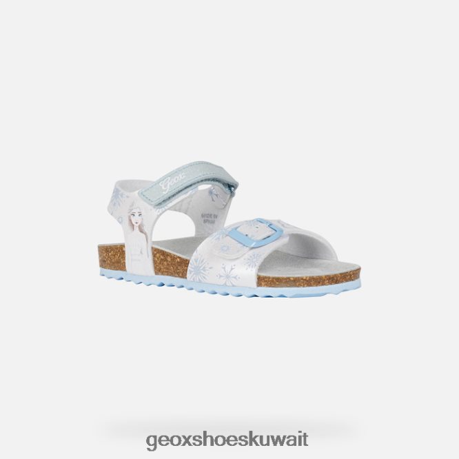 Geox BLL84T1236 Adriel Girl White/Sky