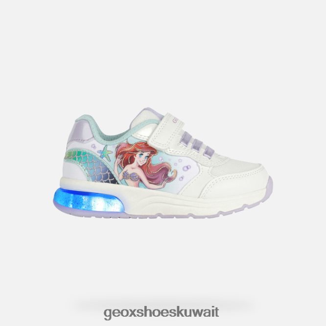 Geox BLL84T1114 Spaceclub Girl White/Watersea