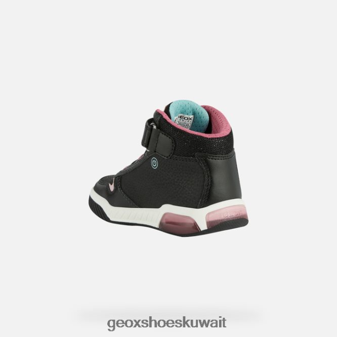 Geox BLL84T1117 Inek Girl Black/Multicolor