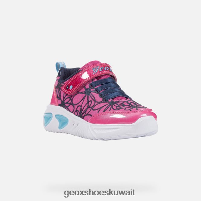 Geox BLL84T1132 Assister Girl Fuchsia/Navy