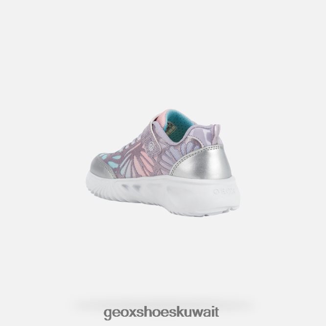 Geox BLL84T1175 Assister Girl Silver/Lilac