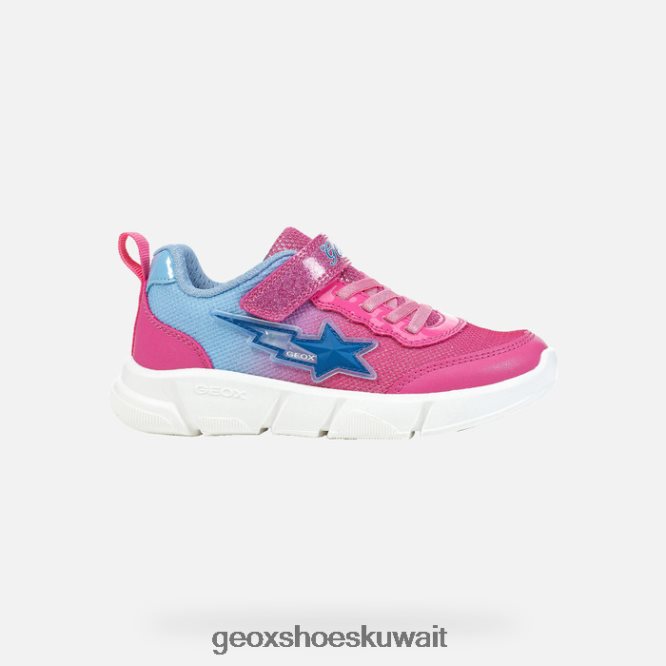 Geox BLL84T1180 Aril Girl Fuchsia/Sky