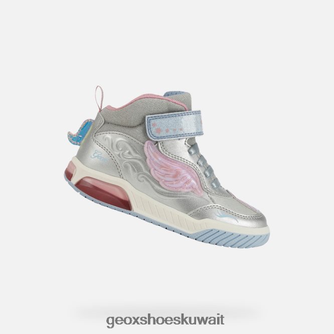 Geox BLL84T1221 Inek Girl Silver/Sky