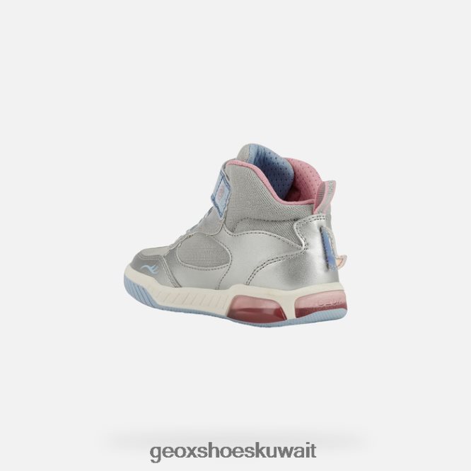 Geox BLL84T1221 Inek Girl Silver/Sky