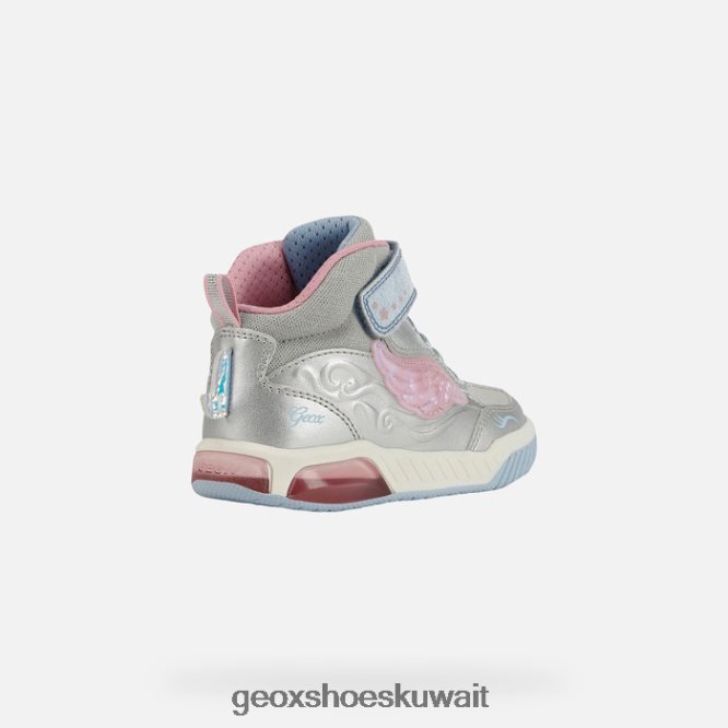 Geox BLL84T1221 Inek Girl Silver/Sky