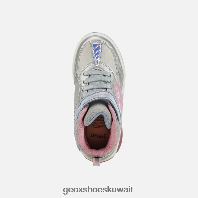 Geox BLL84T1221 Inek Girl Silver/Sky