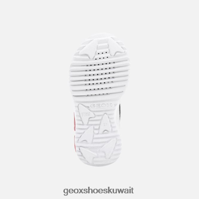 Geox BLL84T1229 Assister Girl Dark Silver/Fuchsia