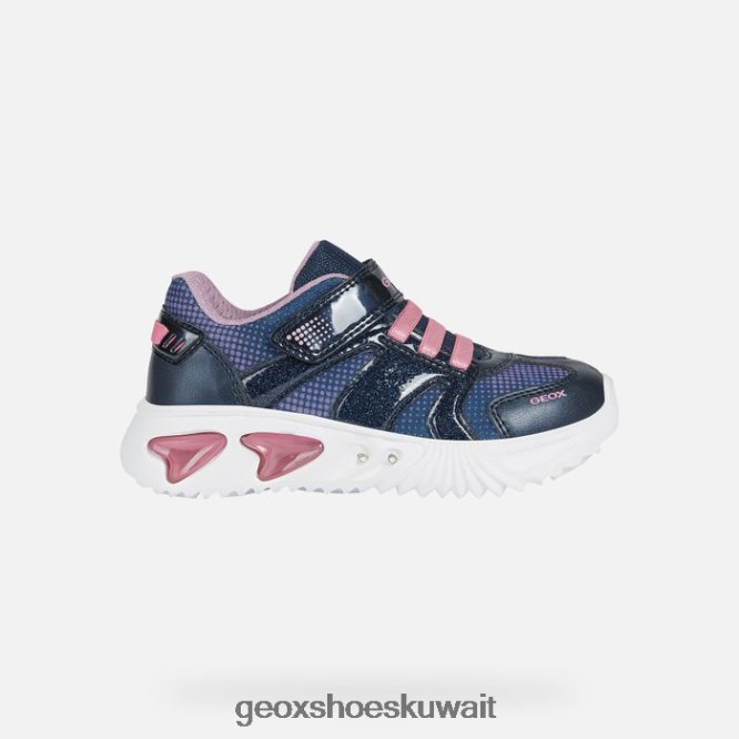 Geox BLL84T1230 Assister Girl Navy/Fuchsia