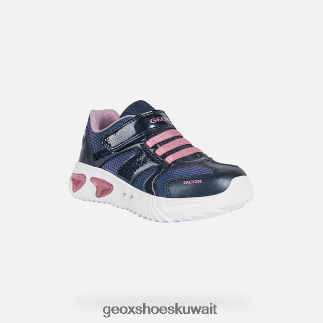 Geox BLL84T1230 Assister Girl Navy/Fuchsia