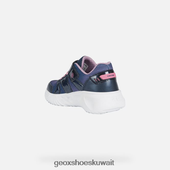 Geox BLL84T1230 Assister Girl Navy/Fuchsia