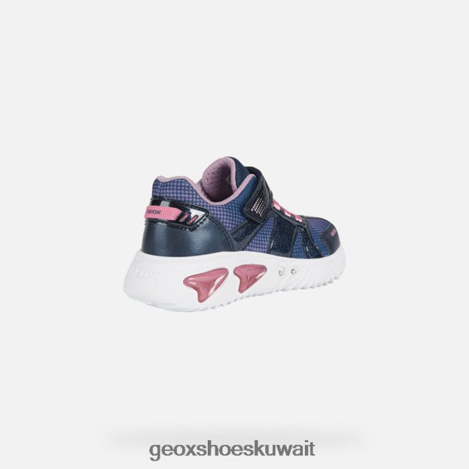 Geox BLL84T1230 Assister Girl Navy/Fuchsia