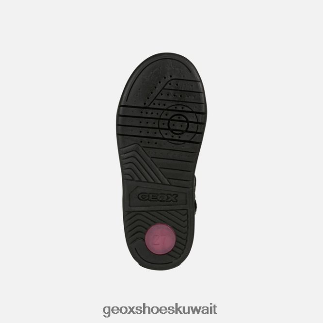 Geox BLL84T1239 Pawnee Girl Black/Fuchsia