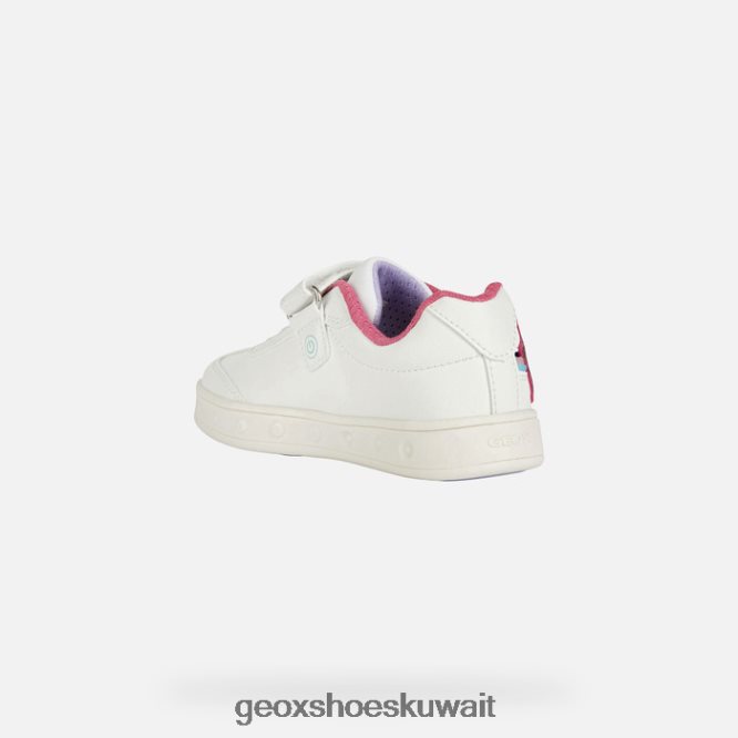 Geox BLL84T1879 Skylin Girl White/Multicolor