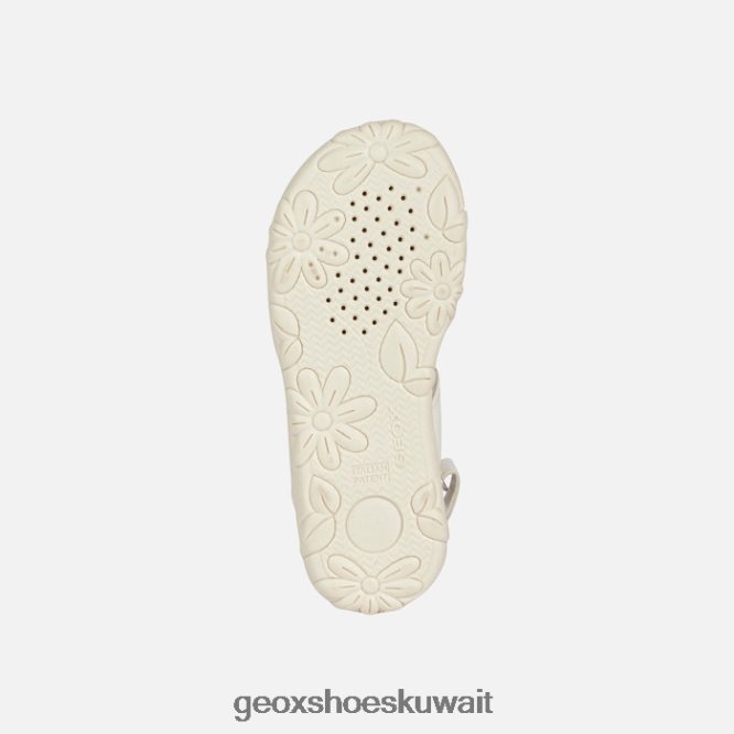 Geox BLL84T1880 Sandal Haiti Girl White/Red
