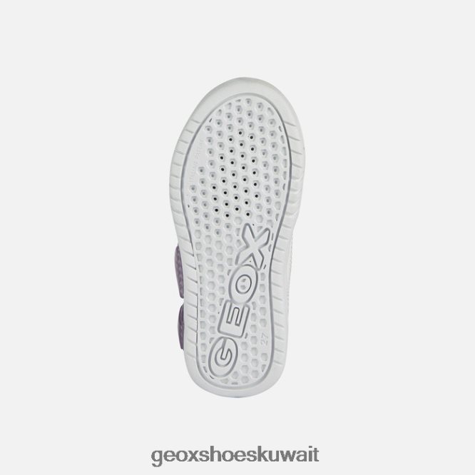 Geox BLL84T1910 Illuminus Junior White/Lilac