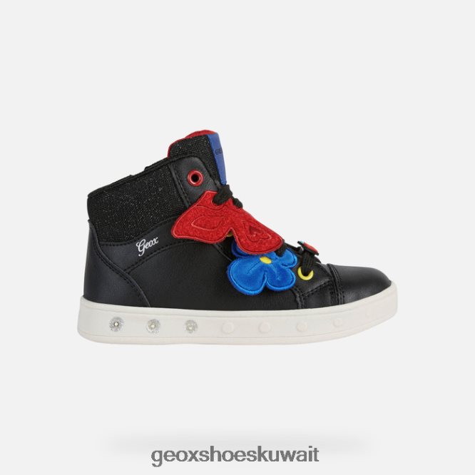 Geox BLL84T1935 Skylin Girl Black/Multicolor