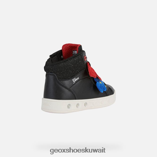 Geox BLL84T1935 Skylin Girl Black/Multicolor