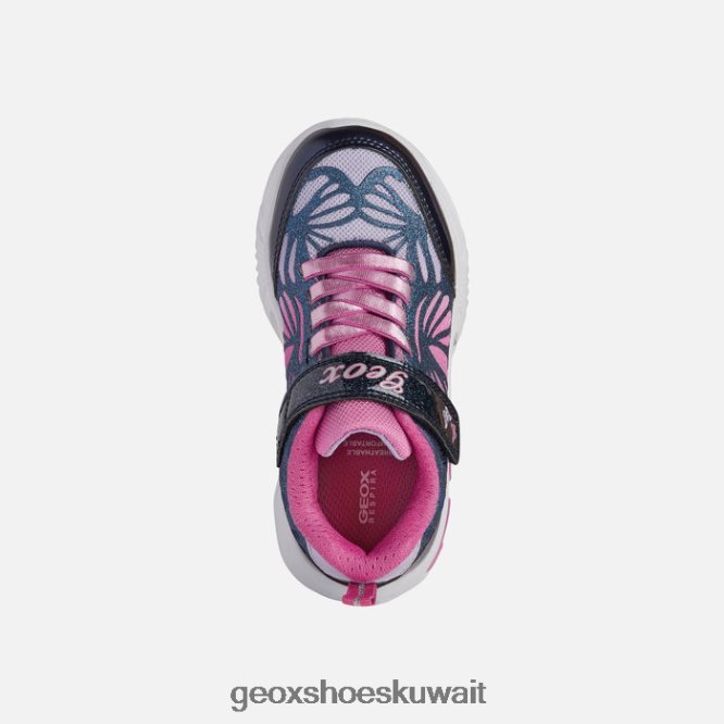 Geox BLL84T993 Assister Girl Navy/Fuchsia