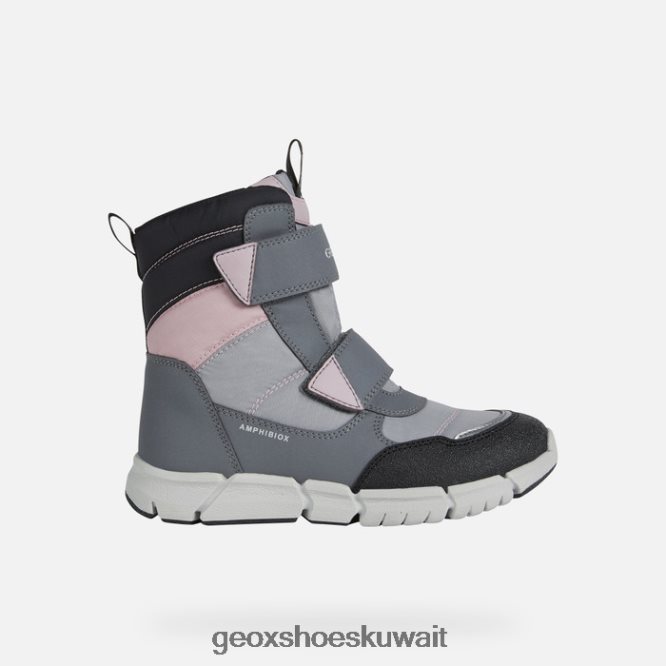 Geox BLL84T1041 Flexyper Abx Junior Grey/Pink