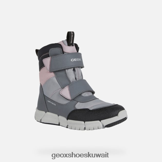 Geox BLL84T1041 Flexyper Abx Junior Grey/Pink