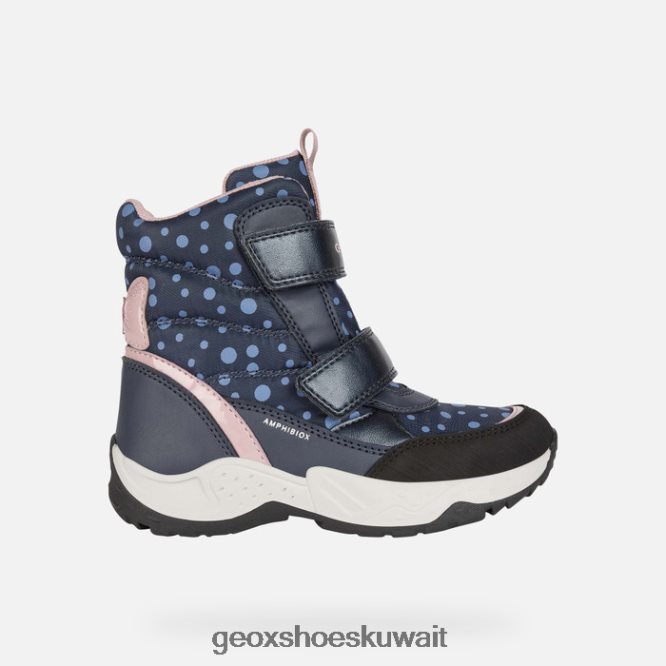 Geox BLL84T1110 Sentiero Abx Girl Navy/Pink