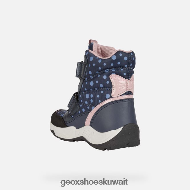Geox BLL84T1110 Sentiero Abx Girl Navy/Pink
