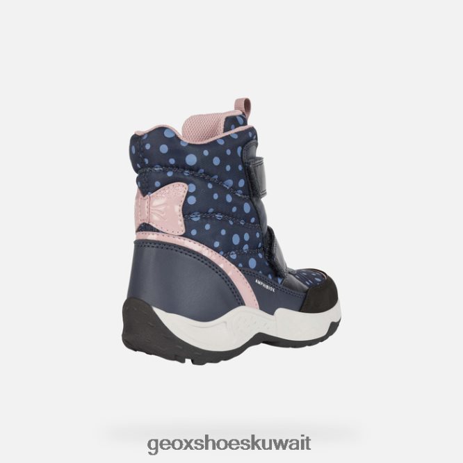 Geox BLL84T1110 Sentiero Abx Girl Navy/Pink