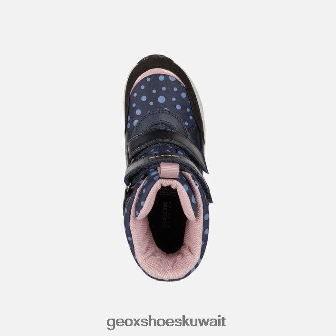 Geox BLL84T1110 Sentiero Abx Girl Navy/Pink