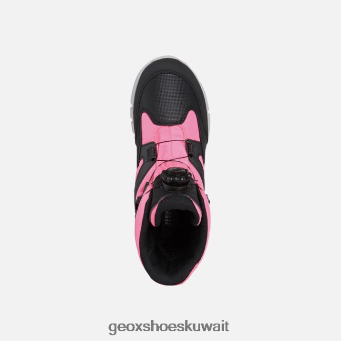 Geox BLL84T1179 Flexyper Abx Girl Black/Fluo Fuchsia