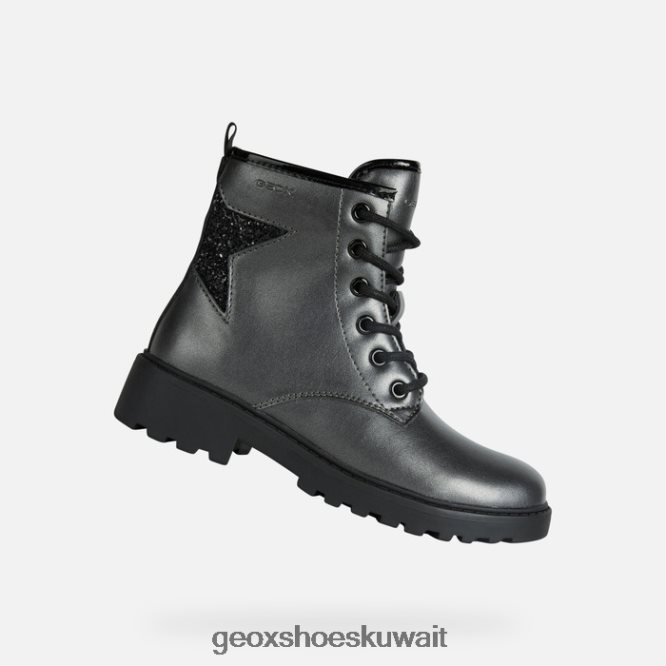 Geox BLL84T1214 Casey Girl Dark Grey/Black