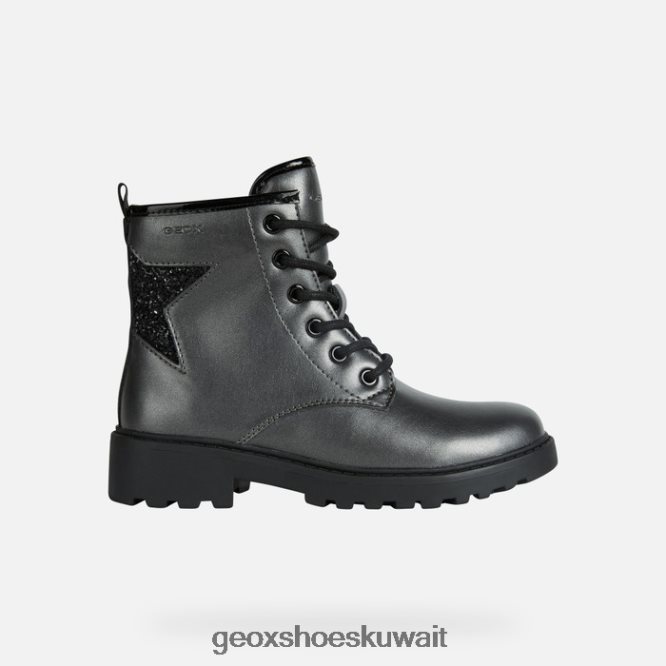 Geox BLL84T1214 Casey Girl Dark Grey/Black