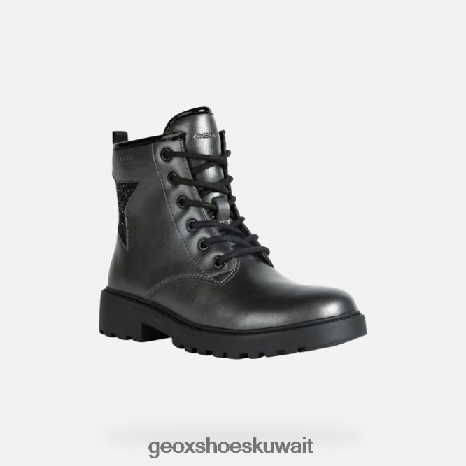 Geox BLL84T1214 Casey Girl Dark Grey/Black