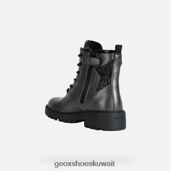 Geox BLL84T1214 Casey Girl Dark Grey/Black