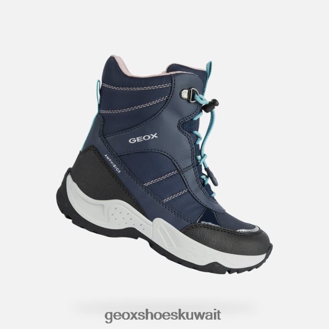 Geox BLL84T6 Sentiero Abx Girl Navy/Aqua