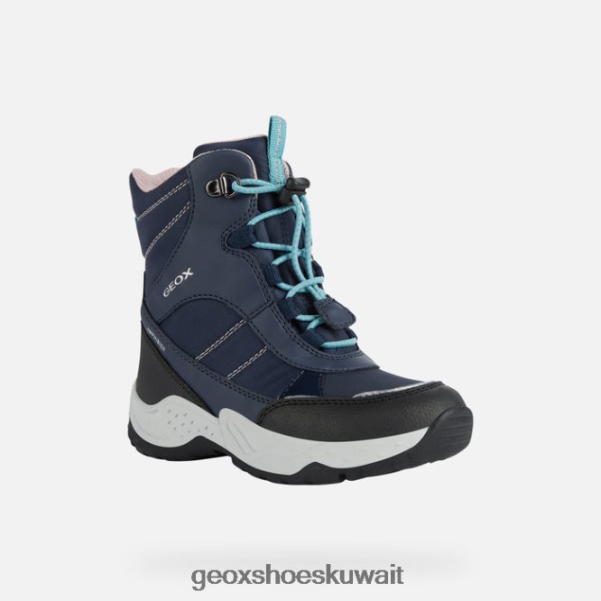 Geox BLL84T6 Sentiero Abx Girl Navy/Aqua