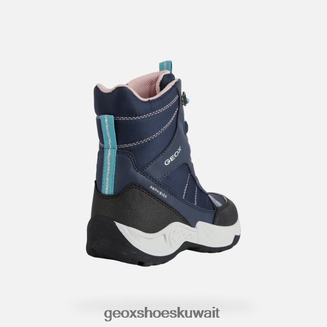 Geox BLL84T6 Sentiero Abx Girl Navy/Aqua
