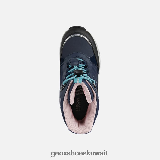 Geox BLL84T6 Sentiero Abx Girl Navy/Aqua