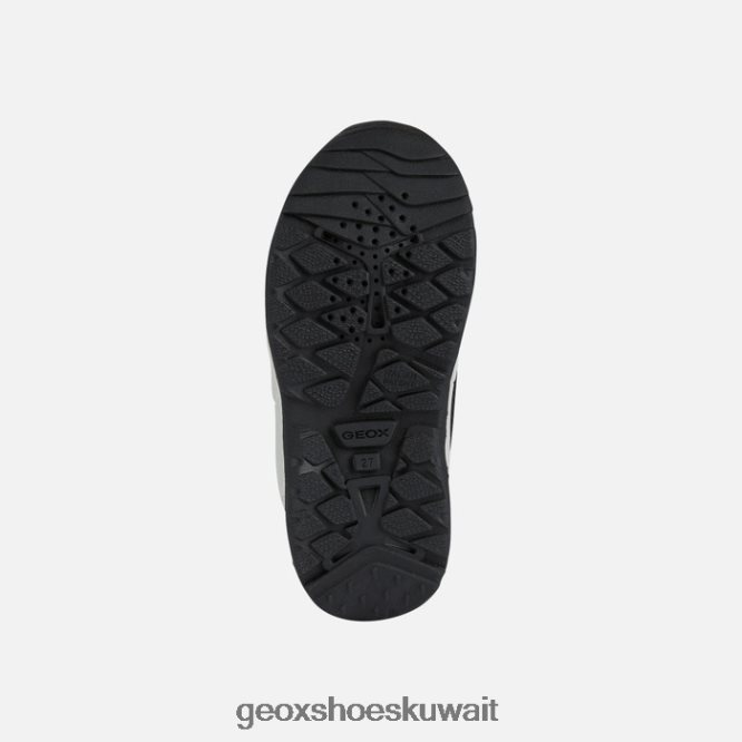 Geox BLL84T7 Sentiero Abx Girl Black/Fuchsia